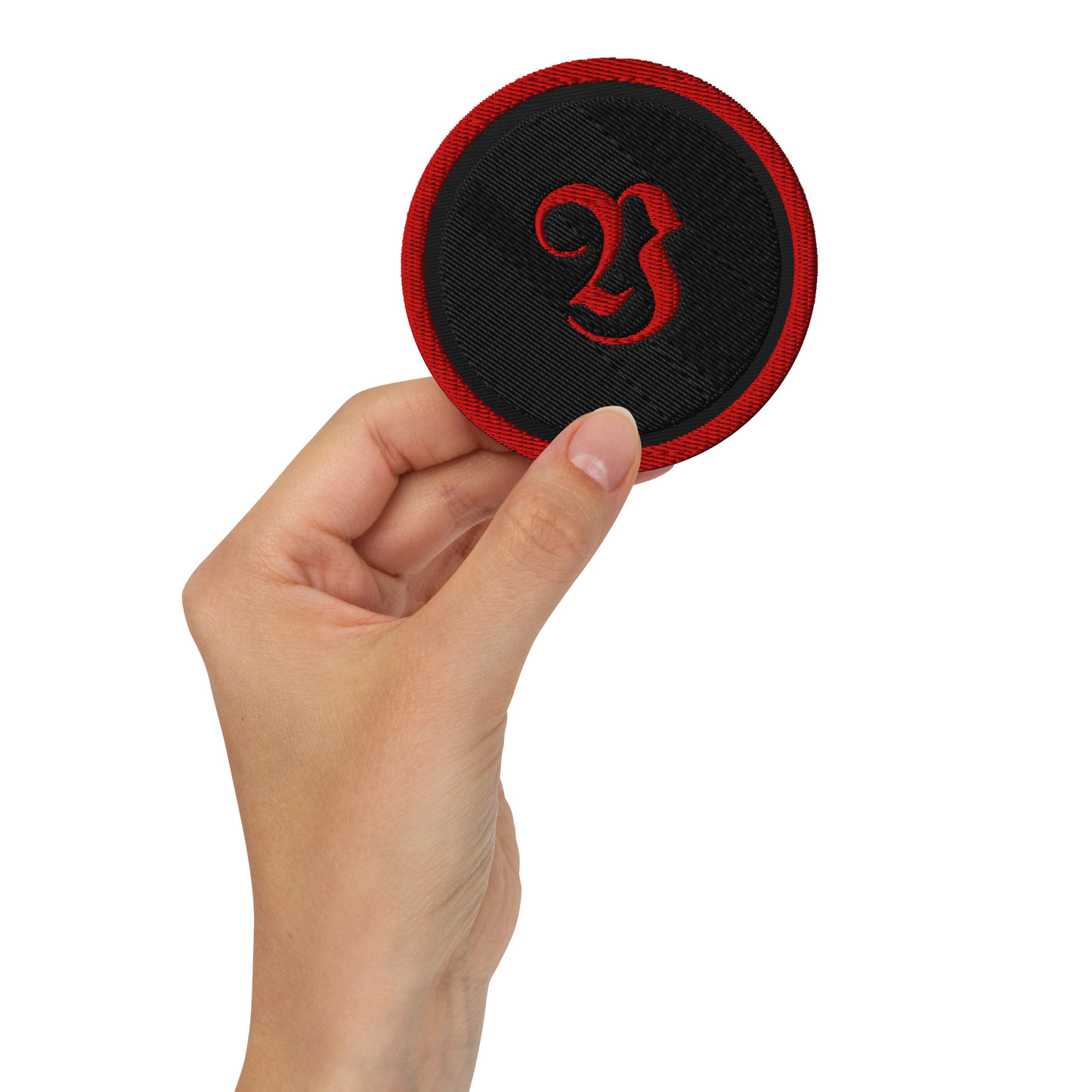 Y Logo Embroidered Patch