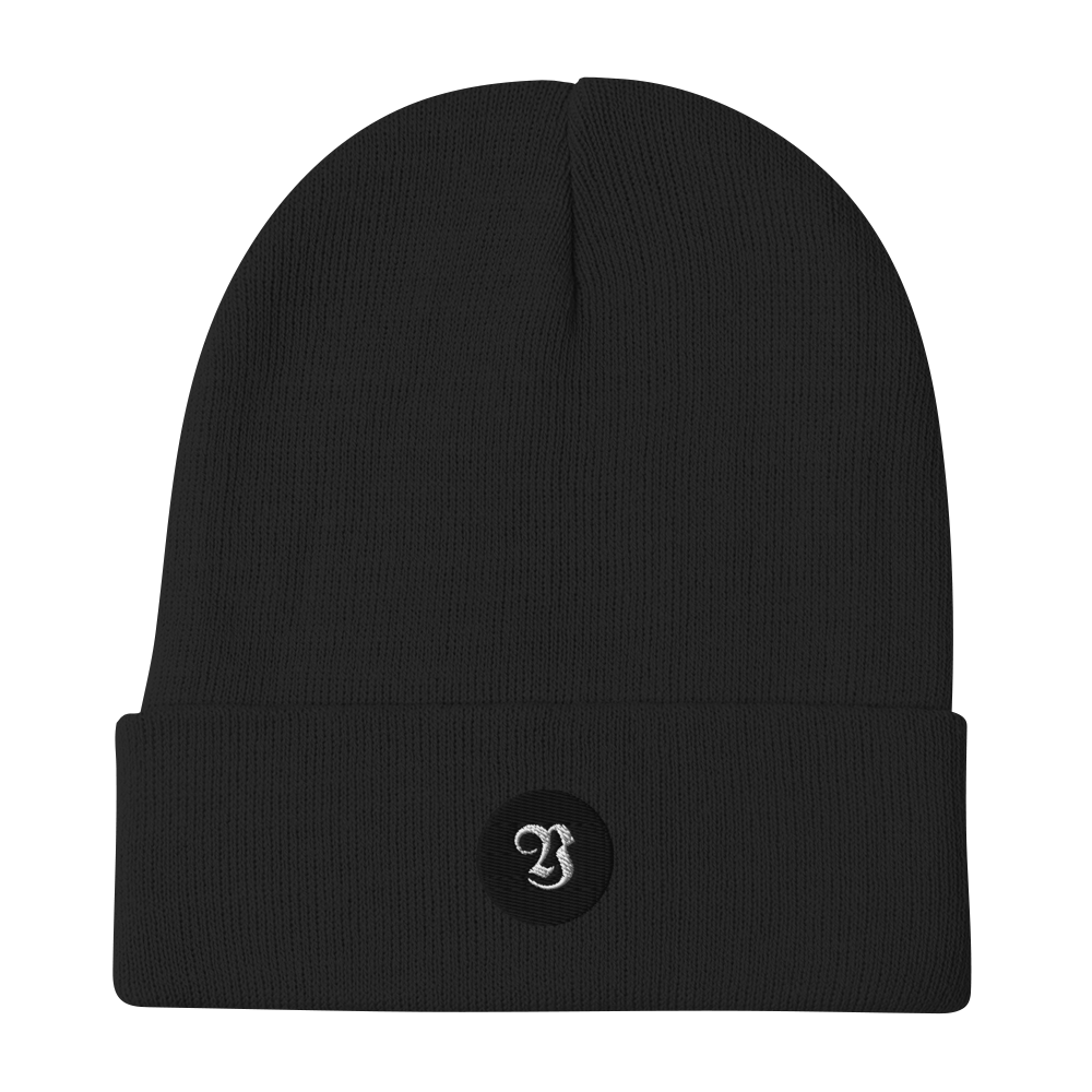 Y Logo Embroidered Beanie