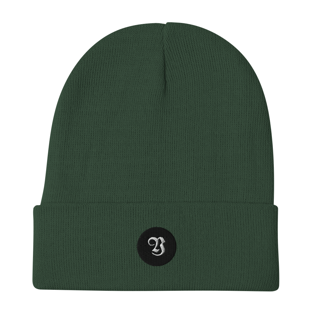 Y Logo Embroidered Beanie