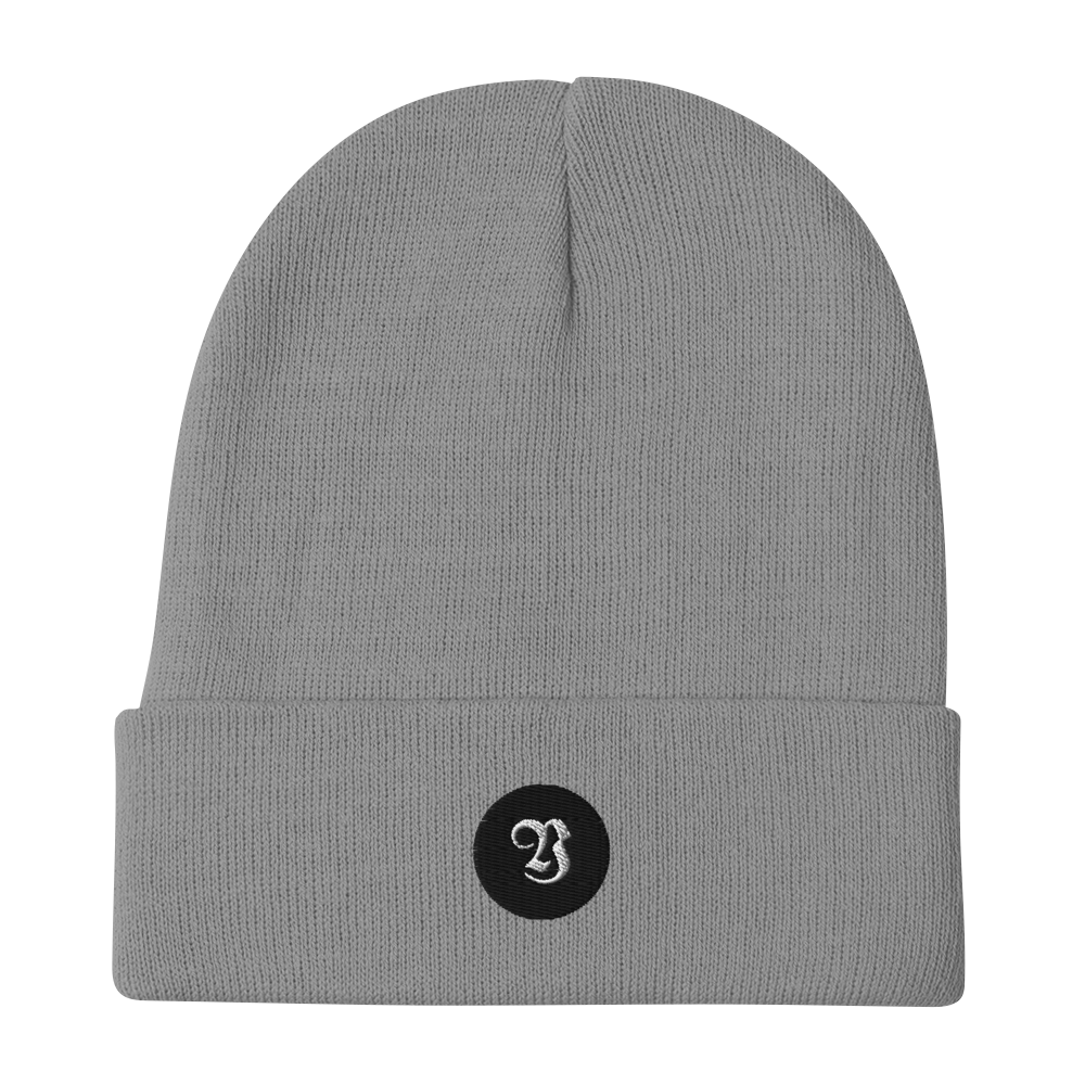 Y Logo Embroidered Beanie